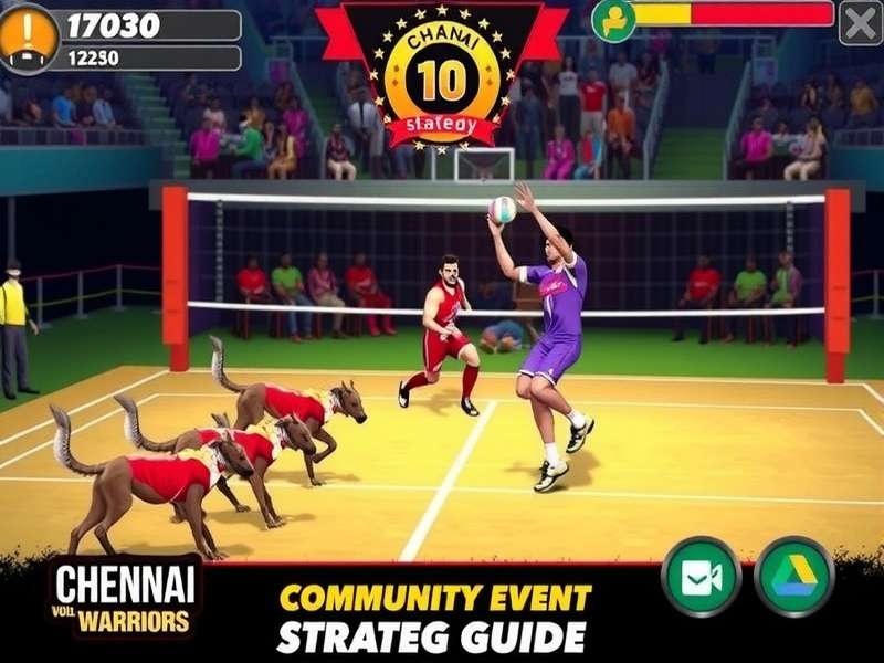 Chennai Volley Warriors gameplay screenshot